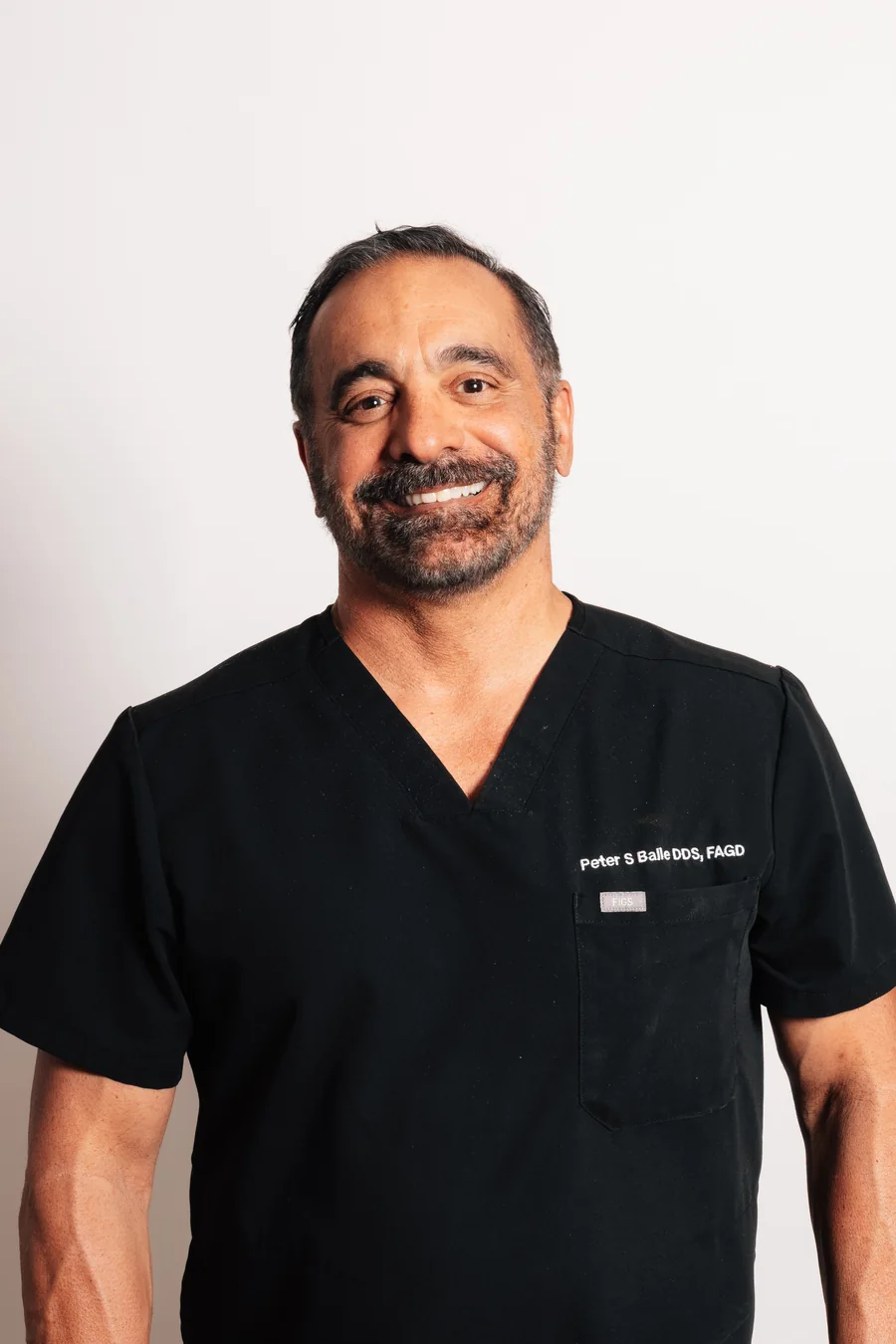 Color smiling portrait of Dr. Peter S. Balle